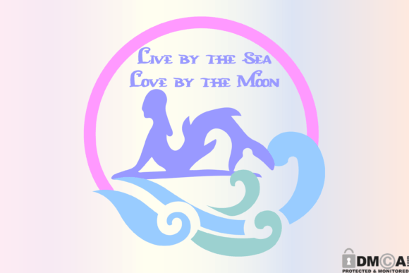 Download Live by the Sea Love by the Moon Mermaid - Premium Bundle